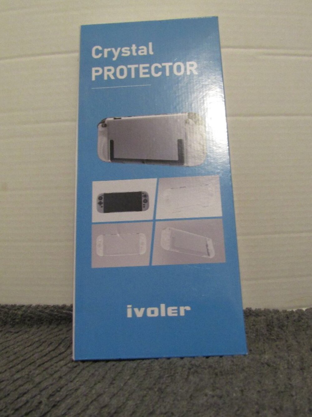 ivoler Clear Dockable Case For Switch 2 Soft TPU Grip Cover  CLEAR